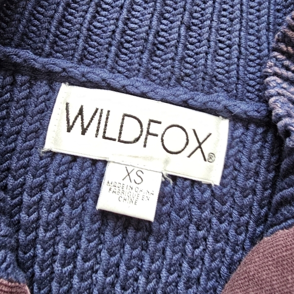 Wildfox Size XS barb knit sweater block waist tie cardigan white Free Shipping - Picture 5 of 8